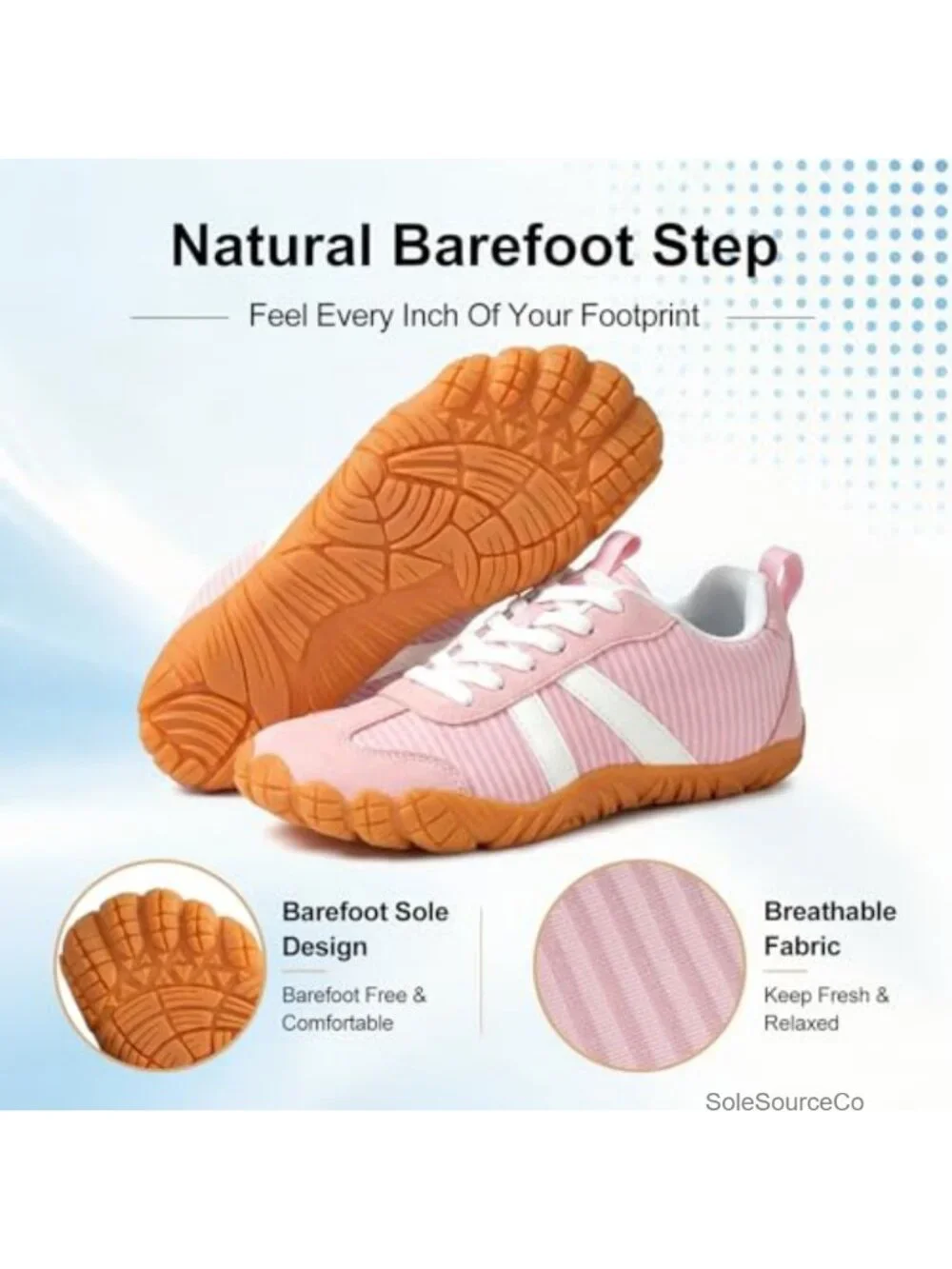 Barefoot Shoes Wide Toe Box Zero Drop Minimalist Walking Sneakers